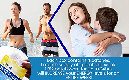 Vitamina b12 parche para metabolismo y energía Vita Sciences