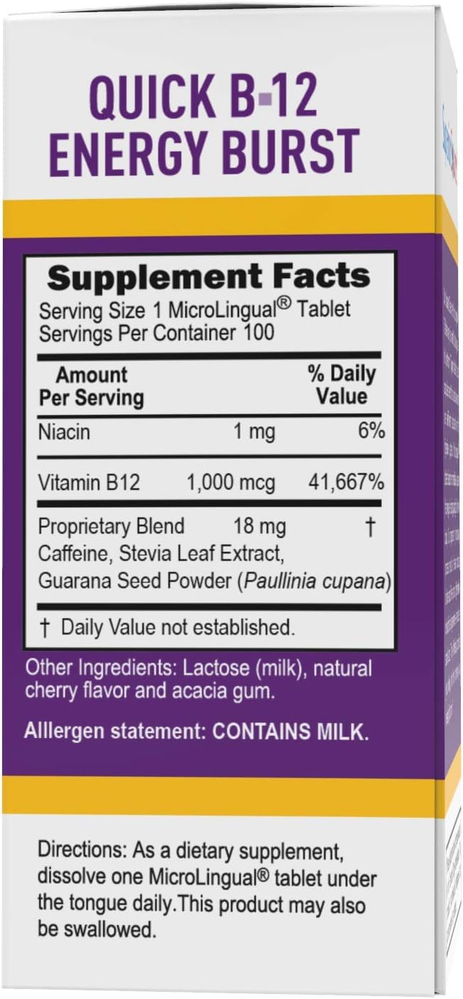 Vitamina B-12 para soporte nervioso