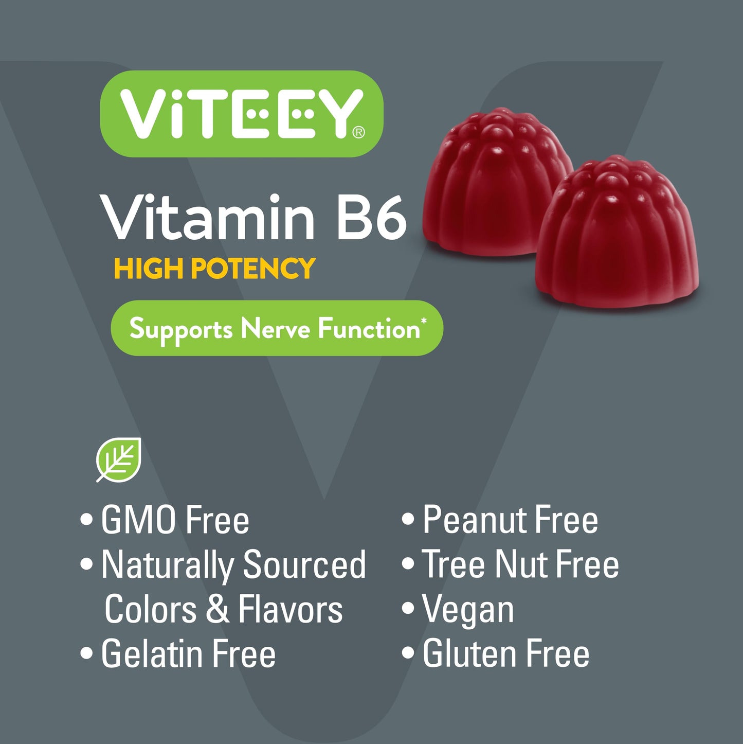 Vitamina b6 gomitas sabor bayas refuerzo sistema inmune
