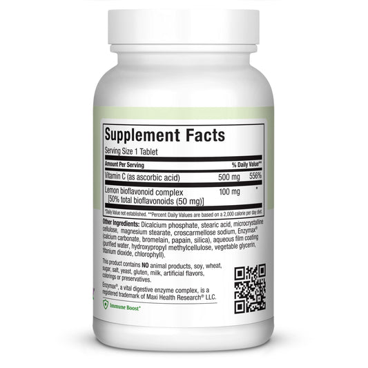 Vitamina C con bioflavonoides de limón Maxi Health