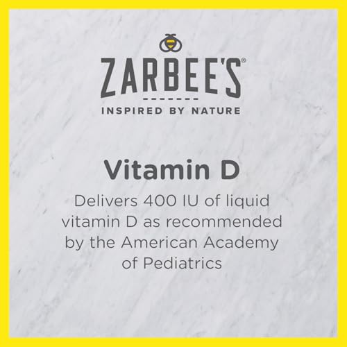 Vitamina D líquida para bebés para fortalecer huesos y dientes sanos