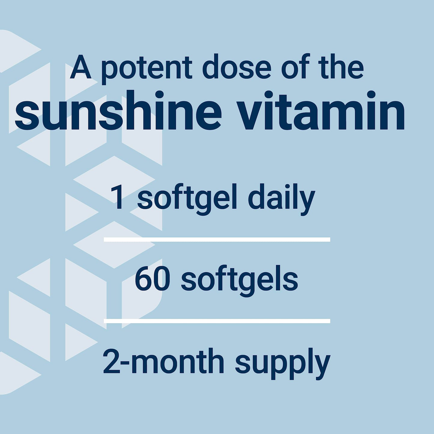 Vitamina D3 alta concentración para salud cerebral y ósea
