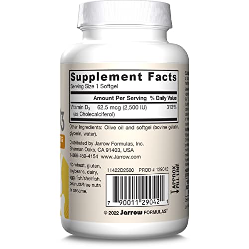 Vitamina d3 jarrow formulas paquete
