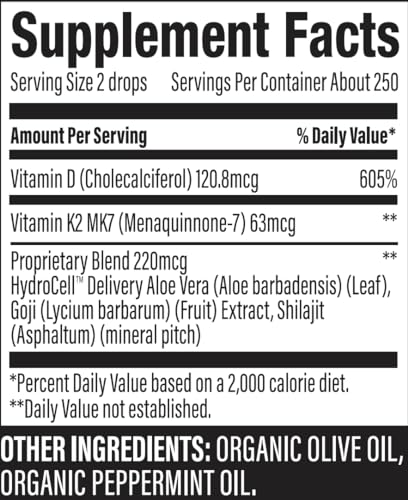 Vitamina D3 y K2 natural Surthrival para salud cardiovascular y ósea