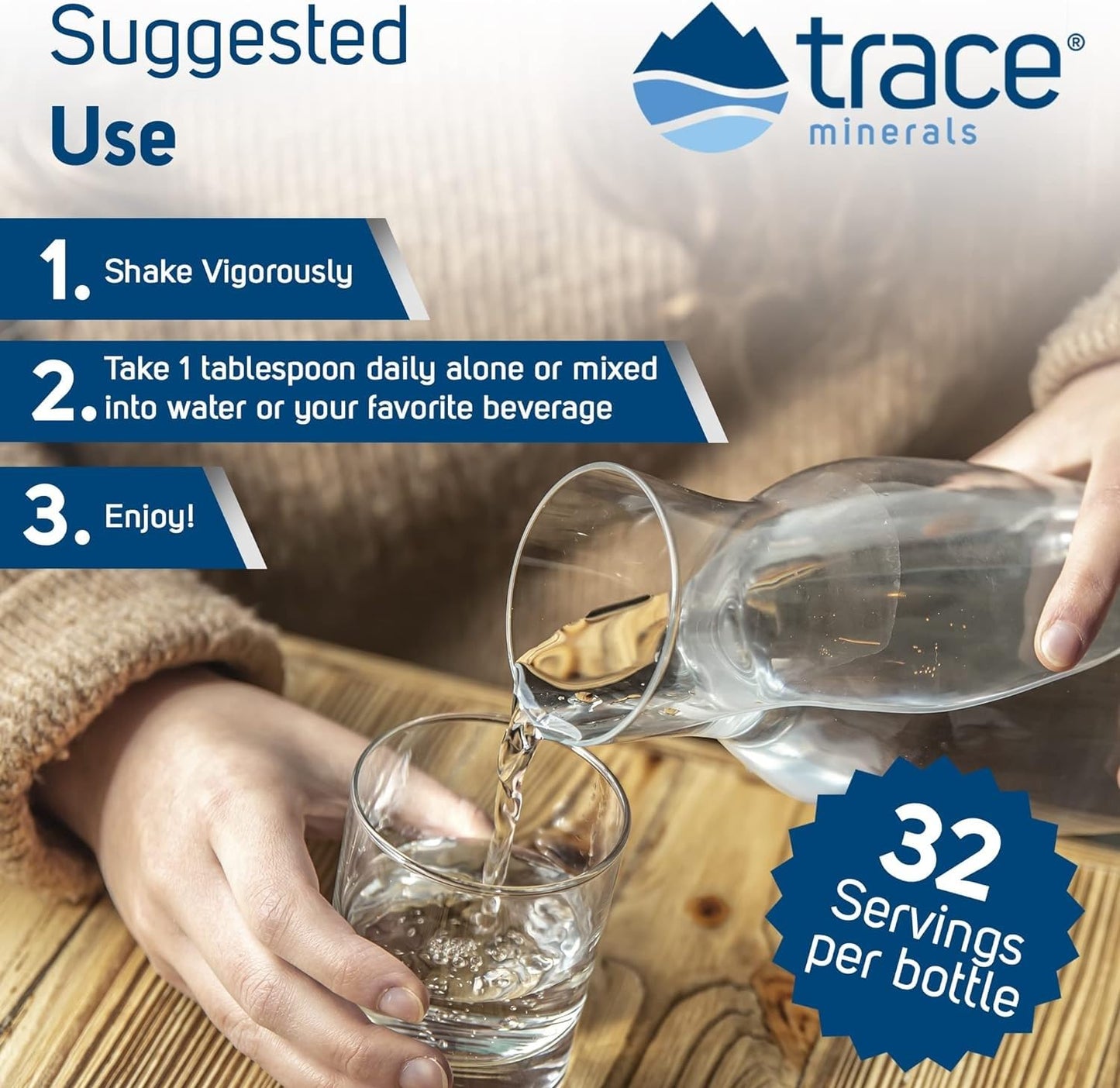 Vitamina D3 líquida con cucharada para dosis diaria fácil