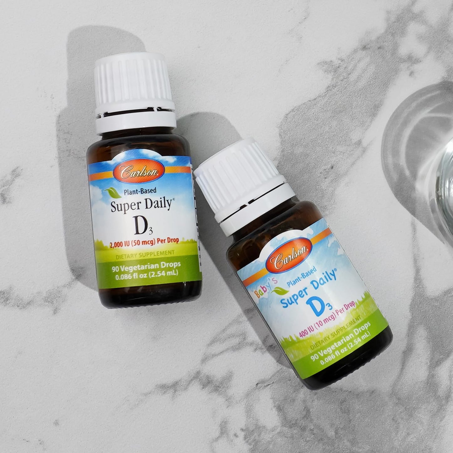 Vitamina D3 líquida para bebés con máxima absorción Carlson