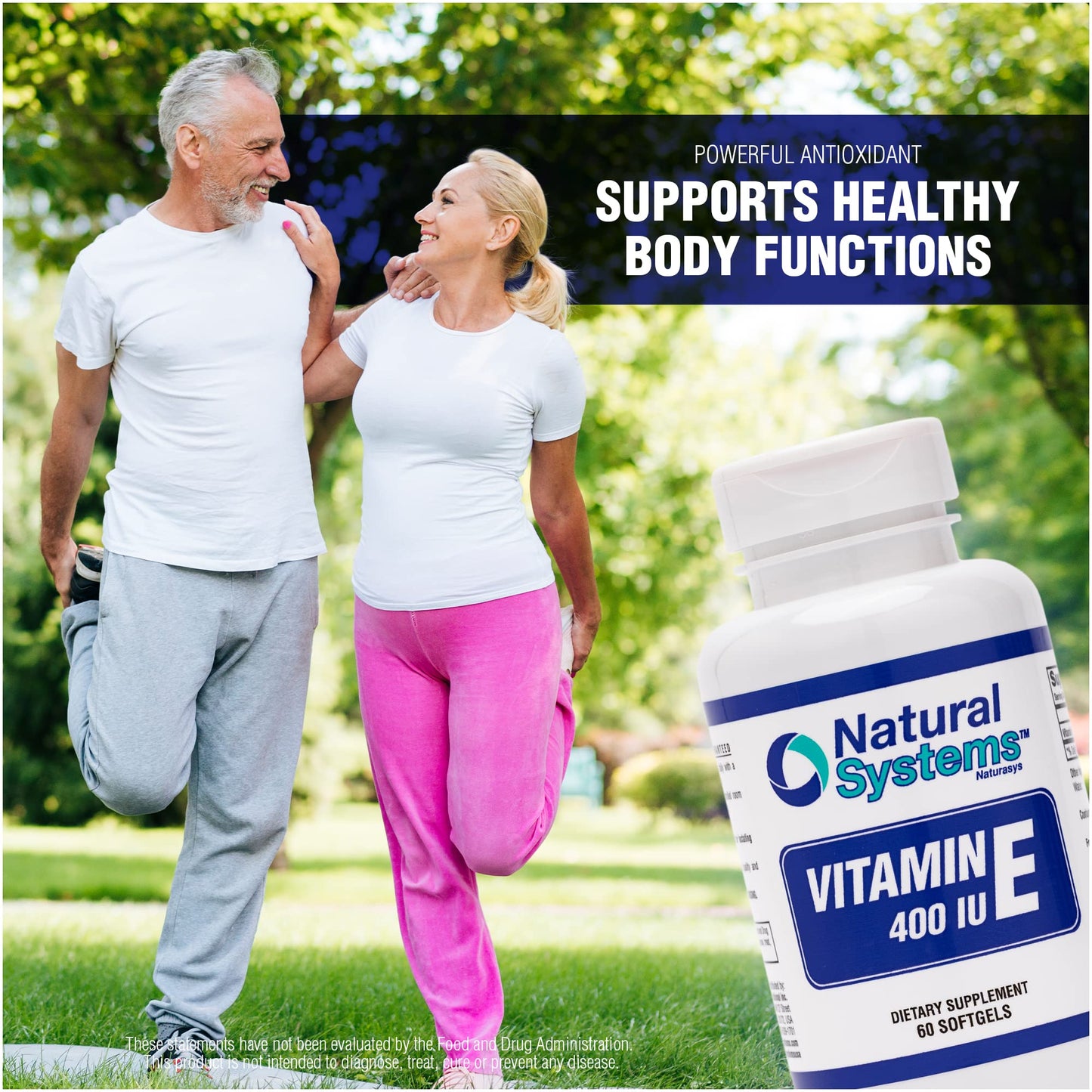 Vitamina E para cuidado de piel y sistema inmune Natural Systems