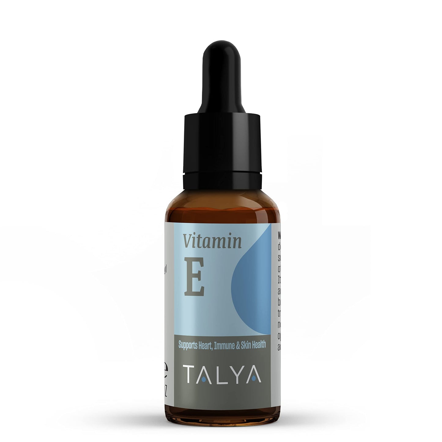 Vitamina E TALYA vegana con gotero para uso diario
