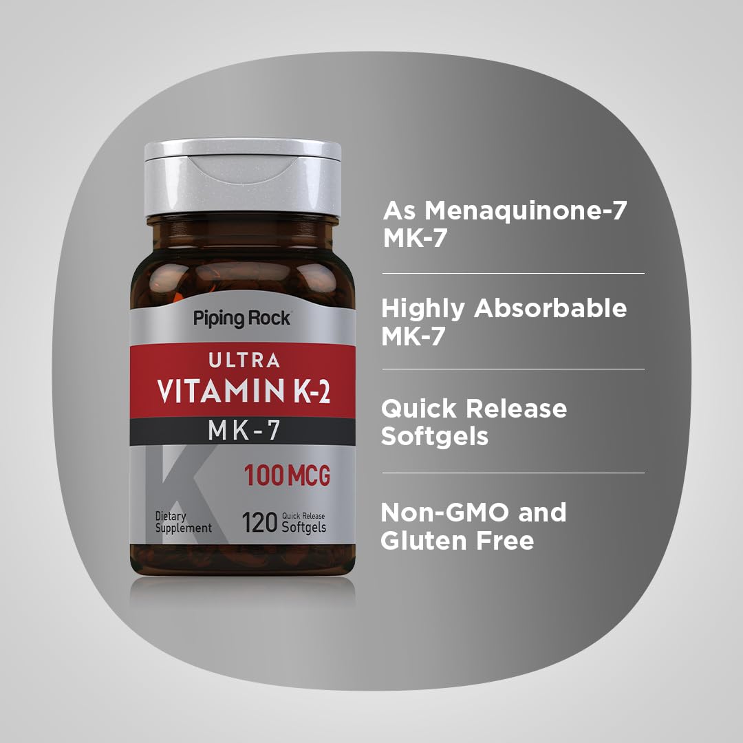 Vitamina K2 MK-7 para absorción óptima