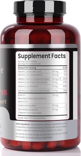 Vitaminas y antioxidantes para el rendimiento óptimo