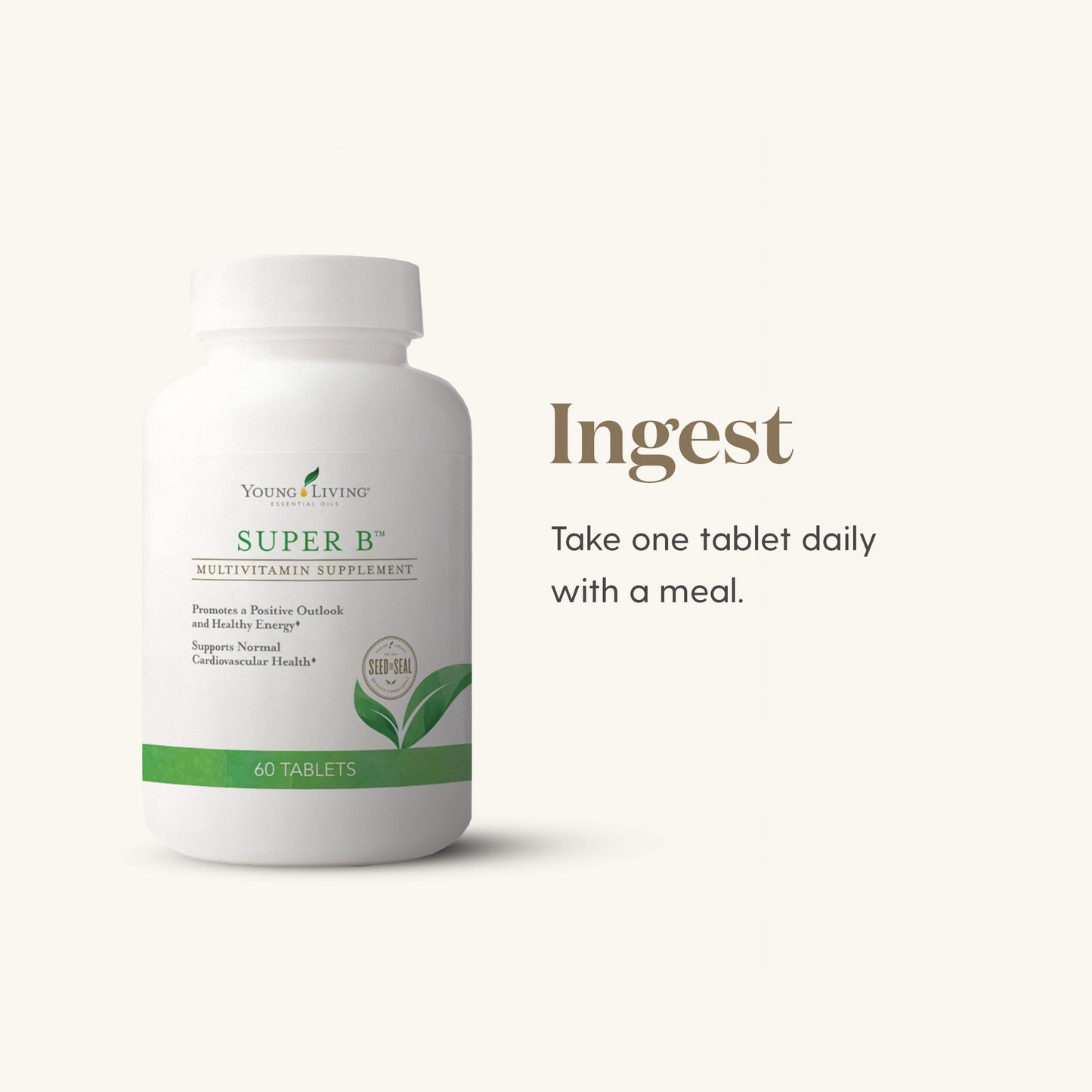 Vitaminas B en tabletas Young Living Super B 60 unidades