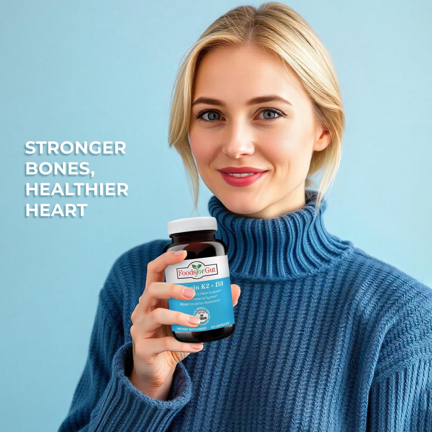 vitaminas para energía y salud ósea k2 d3 biopeine