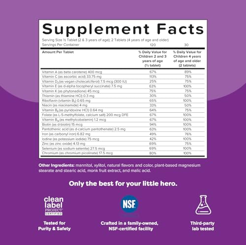 Vitaminas Eye Spy Lutein para salud visual infantil
