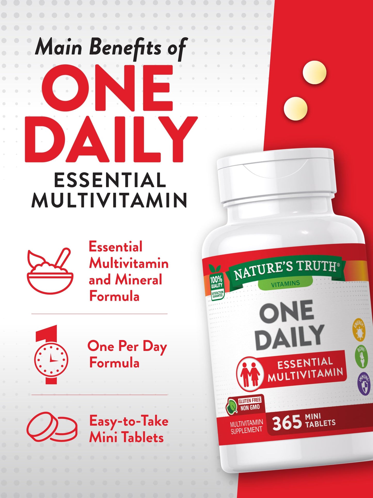Nature's Truth vitaminas para hombres y mujeres