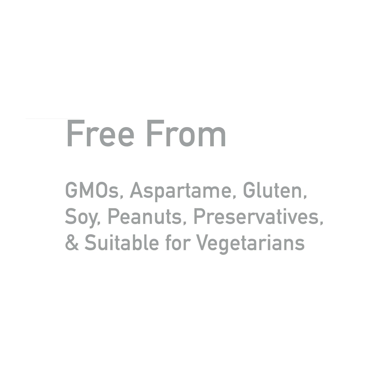 Vitaminas libres de OGM y gluten desde Suiza.