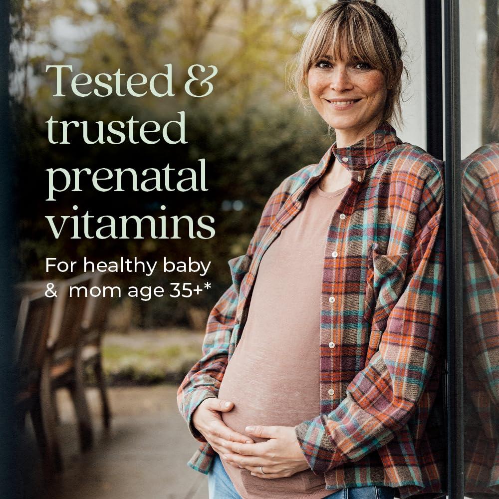 Vitaminas con metilfolato y colina para embarazo New Chapter