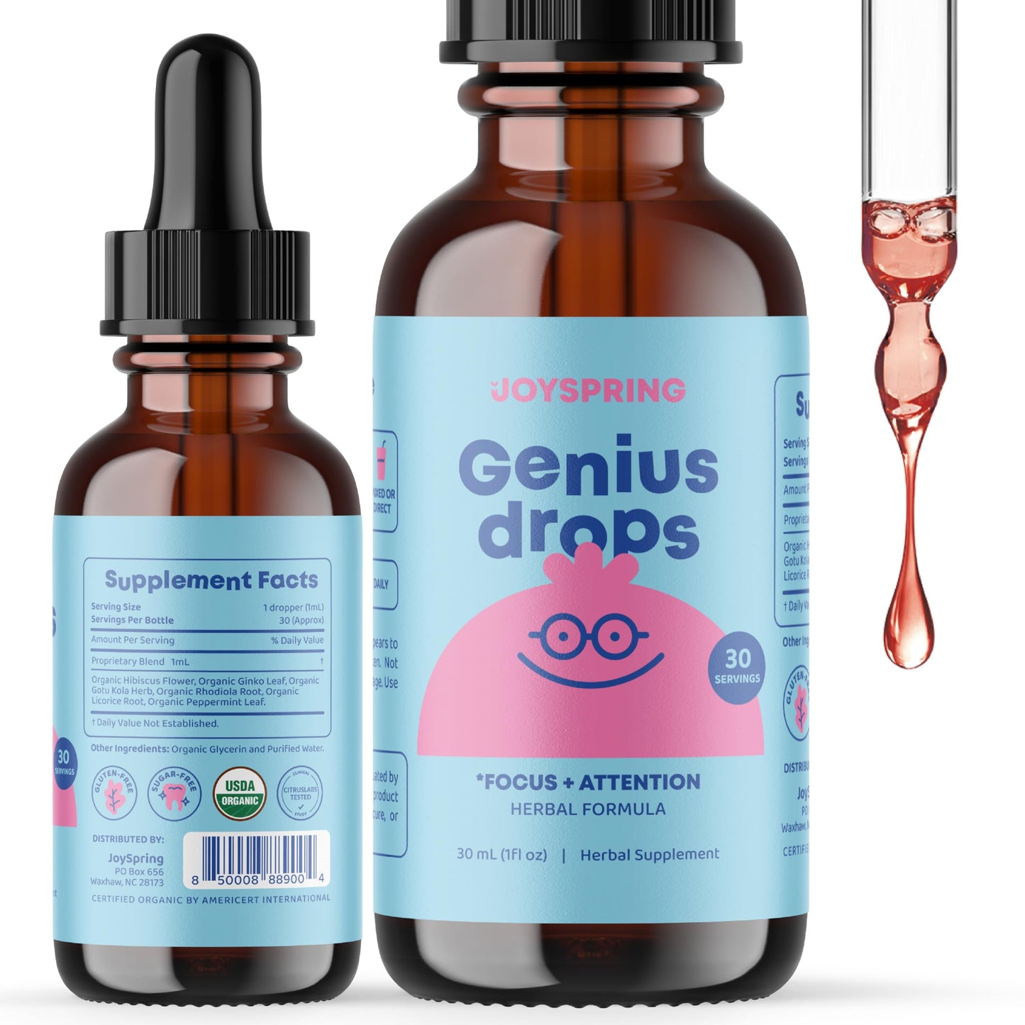 Vitaminas y minerales JoySpring para niños