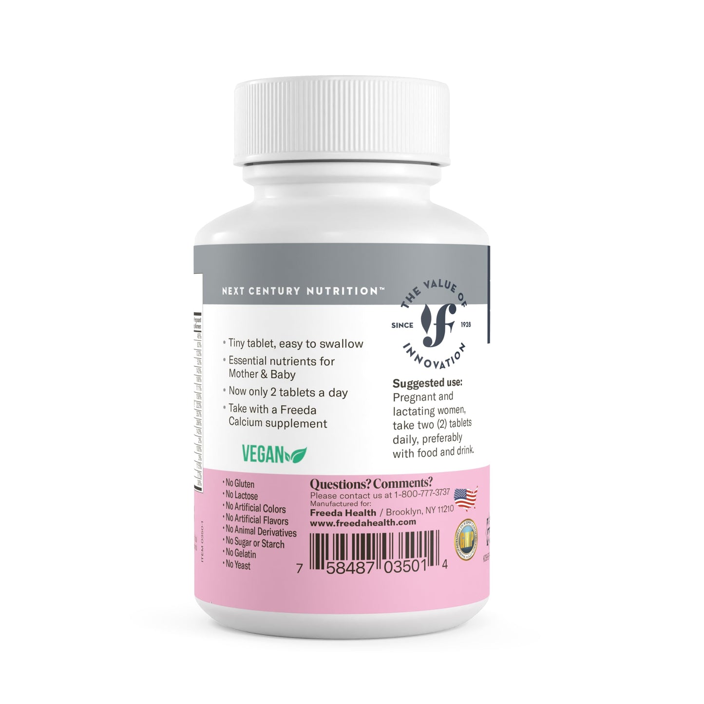 Vitaminas para mujeres embarazadas FREEDA Mini prenatal
