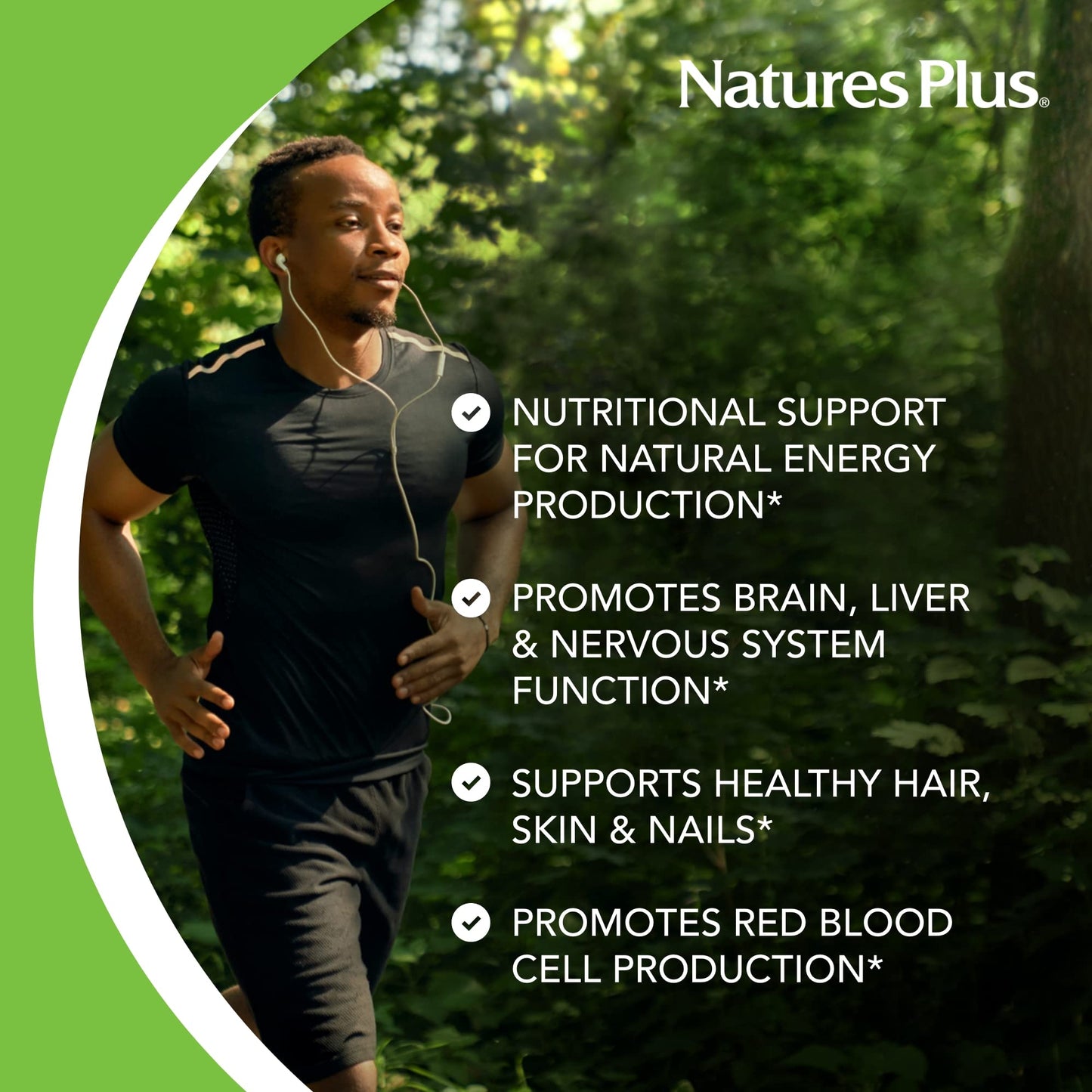 Vitaminas NaturesPlus para metabolismo y energía
