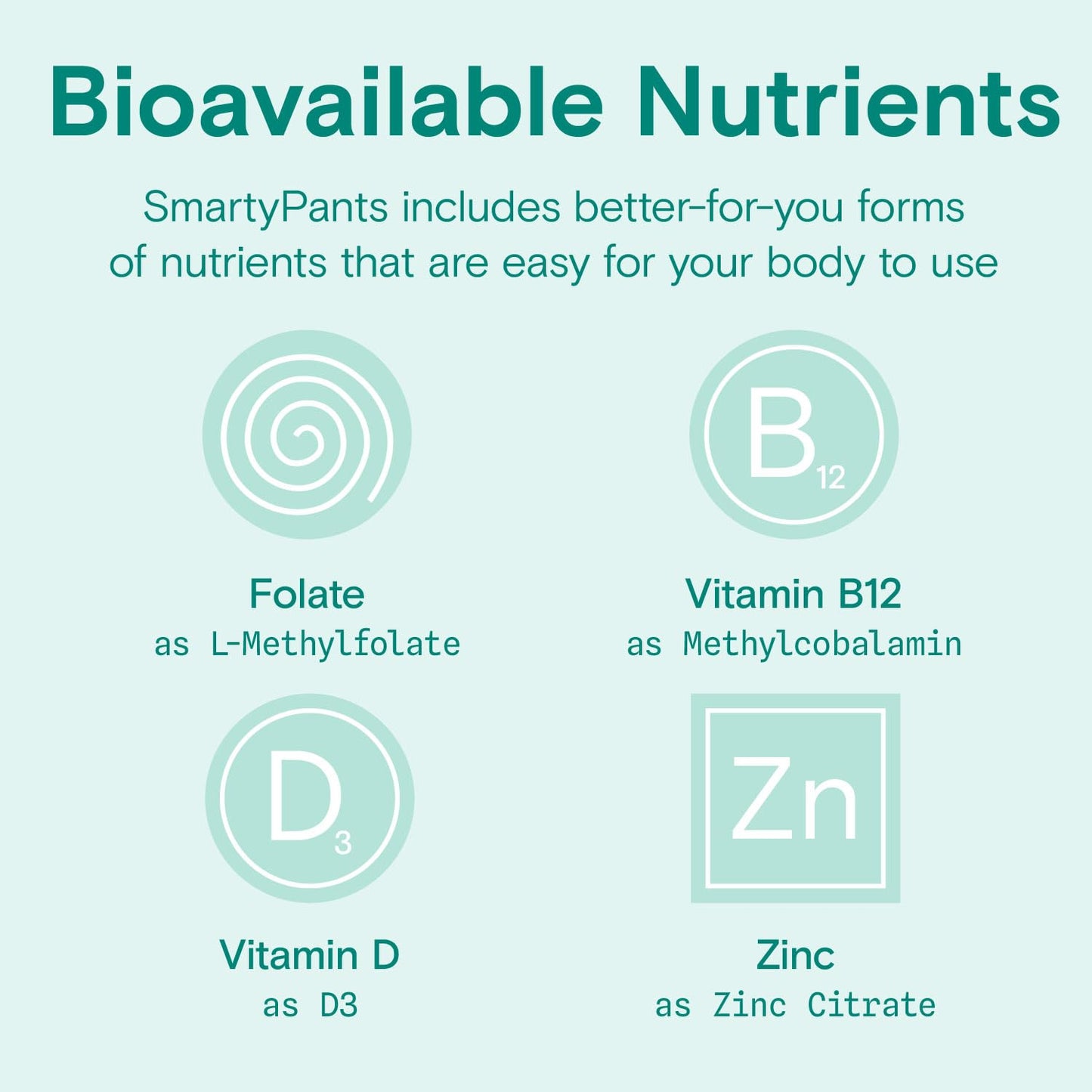 Vitaminas orgánicas SmartyPants prenatales en gomitas sabor frutas