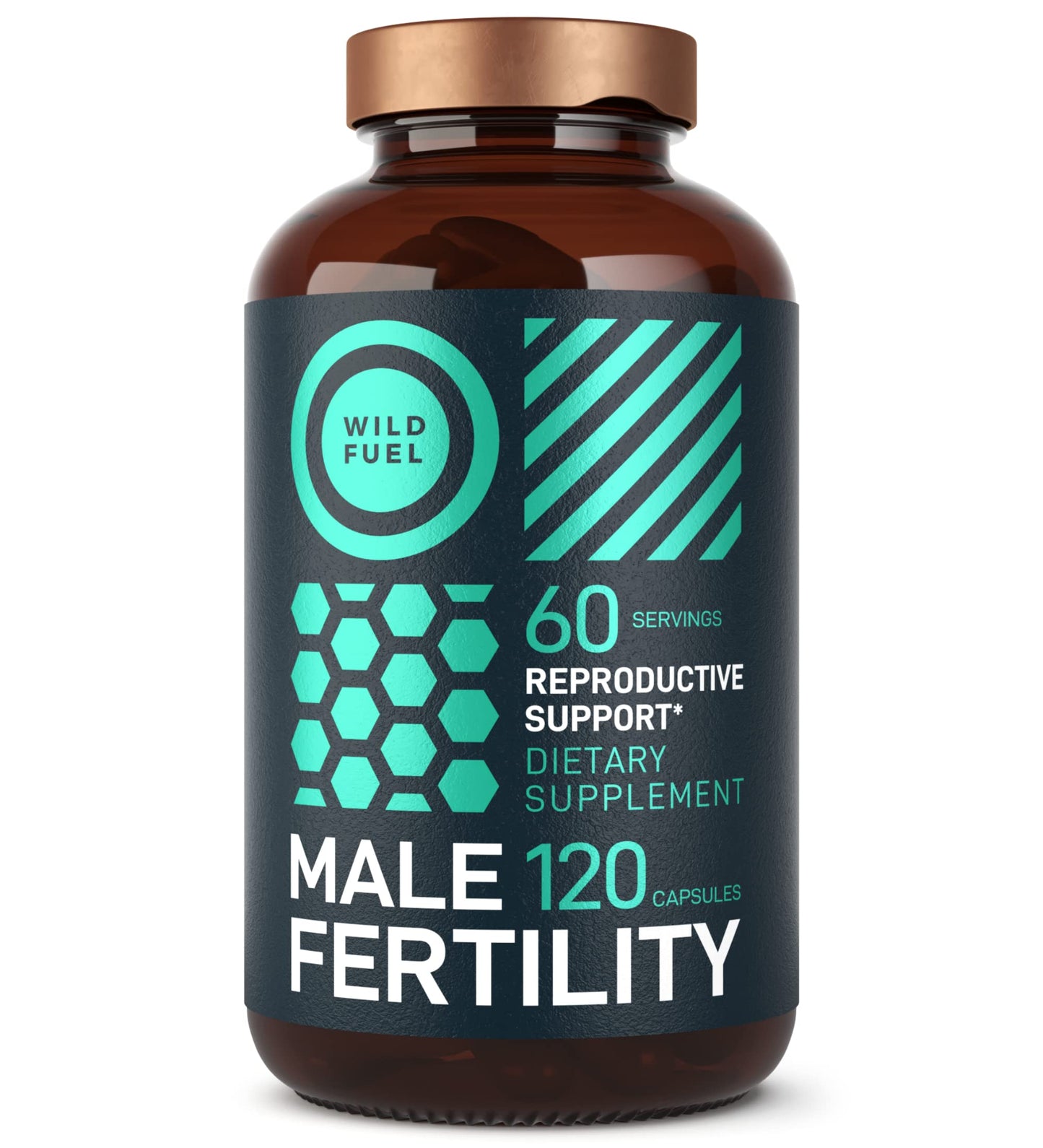 Vitaminas preconcepción masculinas WILD FUEL 120 cápsulas
