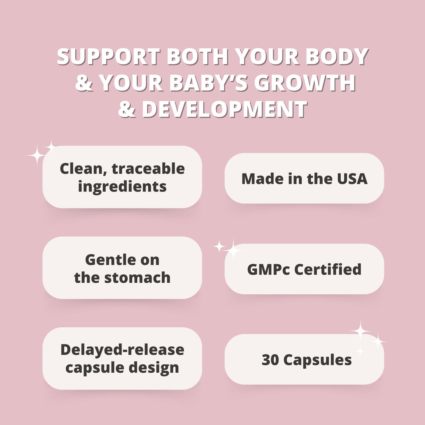 Vitaminas prenatales para mantenimiento de glóbulos rojos sanos