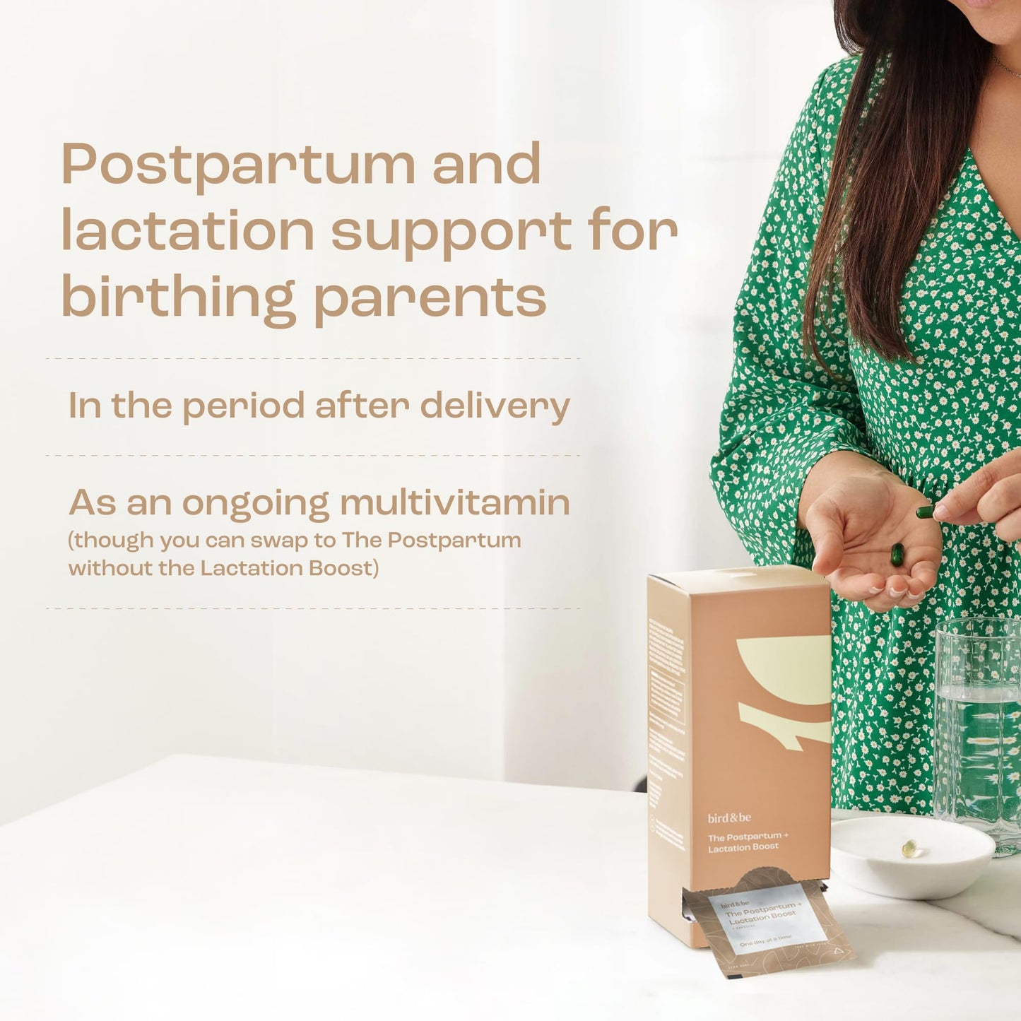 Vitaminas para producción de leche bird&be The Postpartum