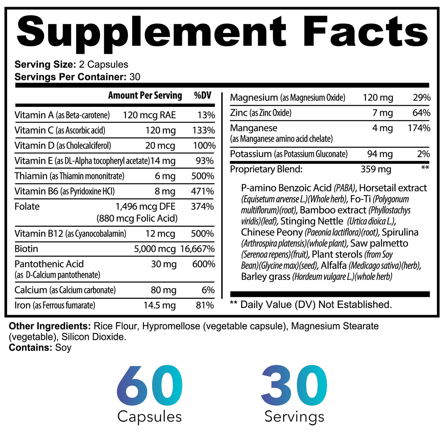 Vitaminas Veetify para fortalecer uñas y mejorar elasticidad de piel