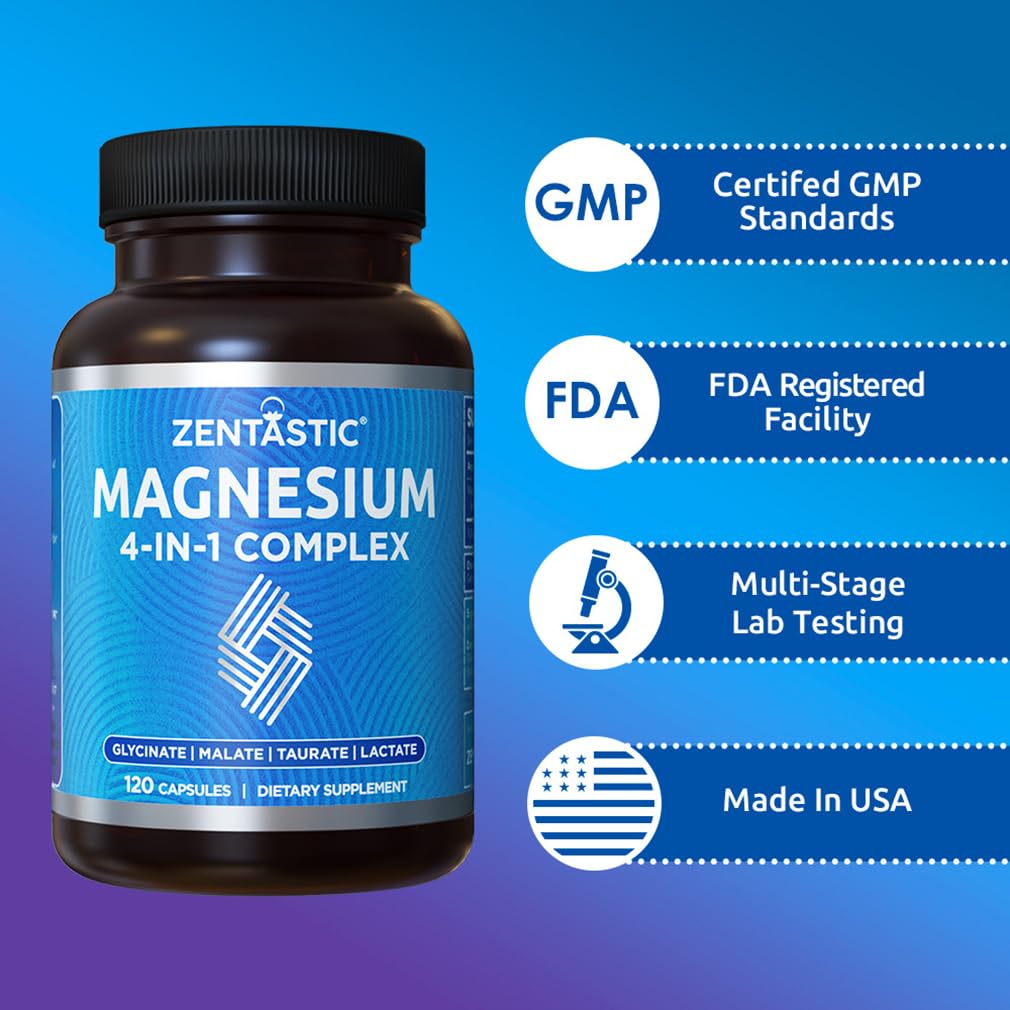 Vitaminas Zentastic con magnesio y formas sofisticadas de K2
