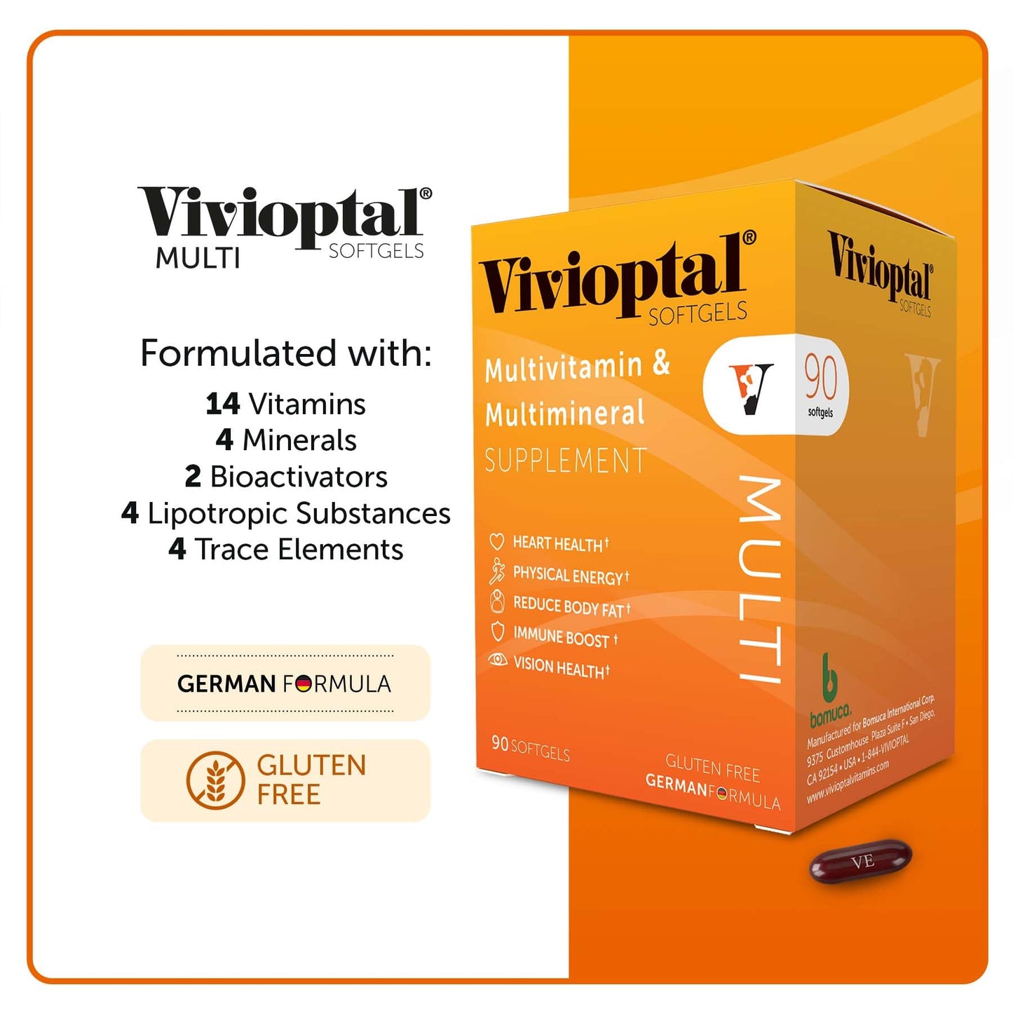 Vivioptal Multi con vitaminas y minerales