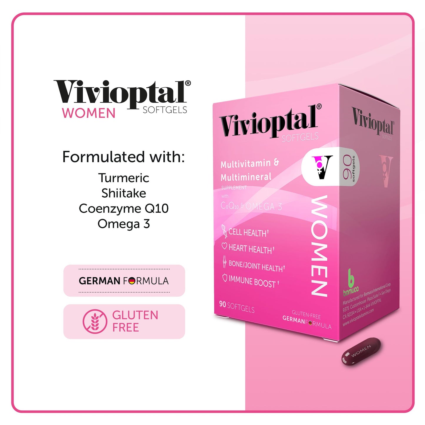 Vivioptal Women multivitamínico para mujeres