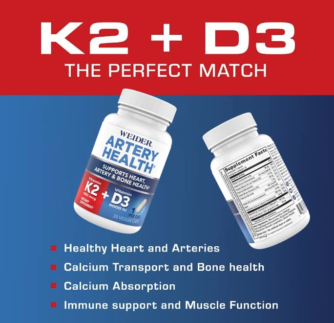 Weider Artery Health apoyo sistema inmune y óseo