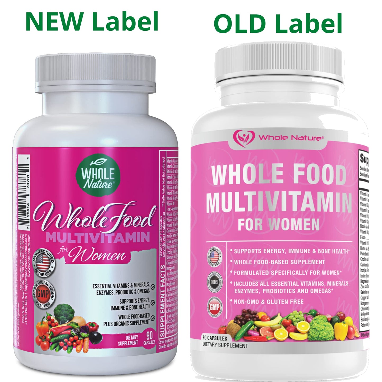 WHOLE NATURE multivitamínico beneficios
