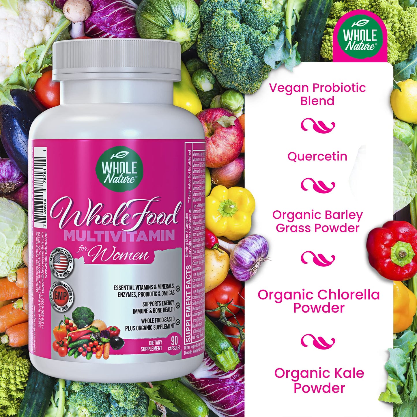 WHOLE NATURE multivitamínico completo