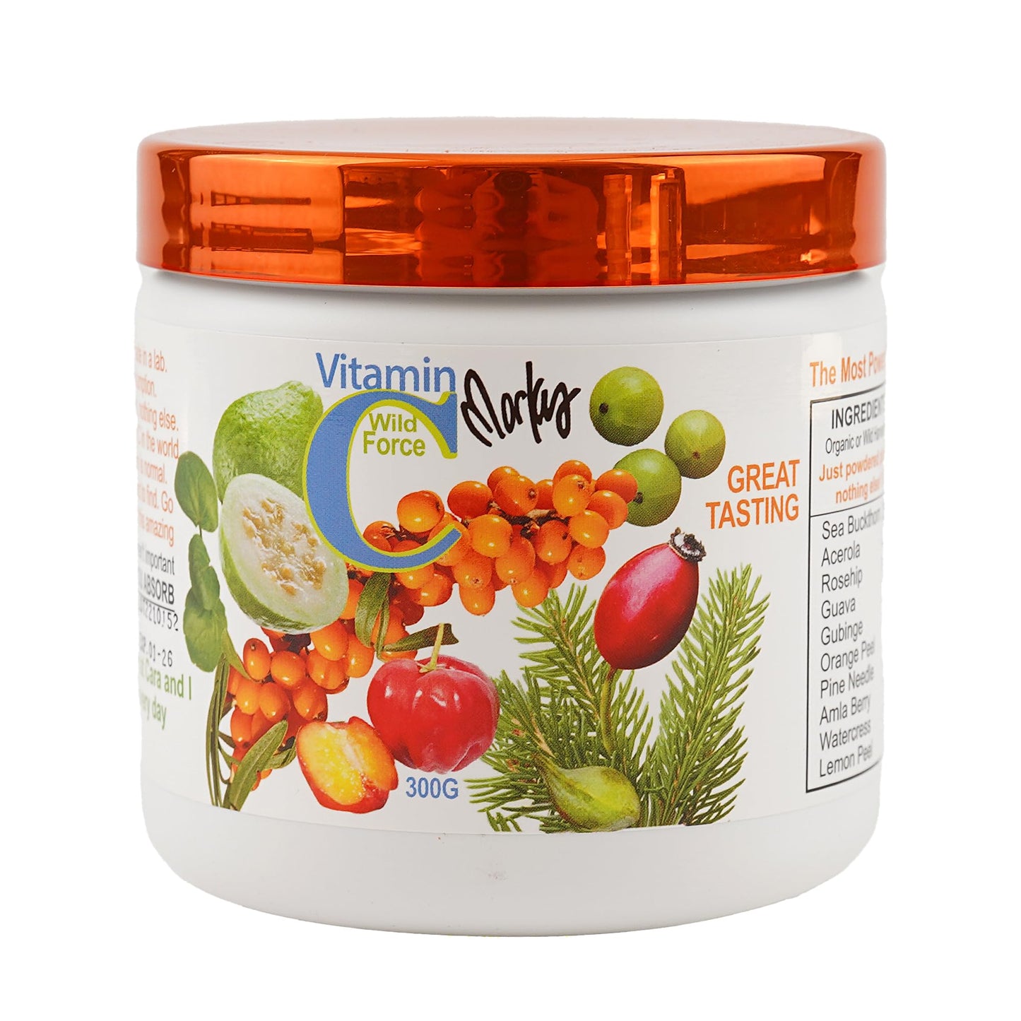 Wild Force Markus vitamina c fórmula vegetal concentrada natural