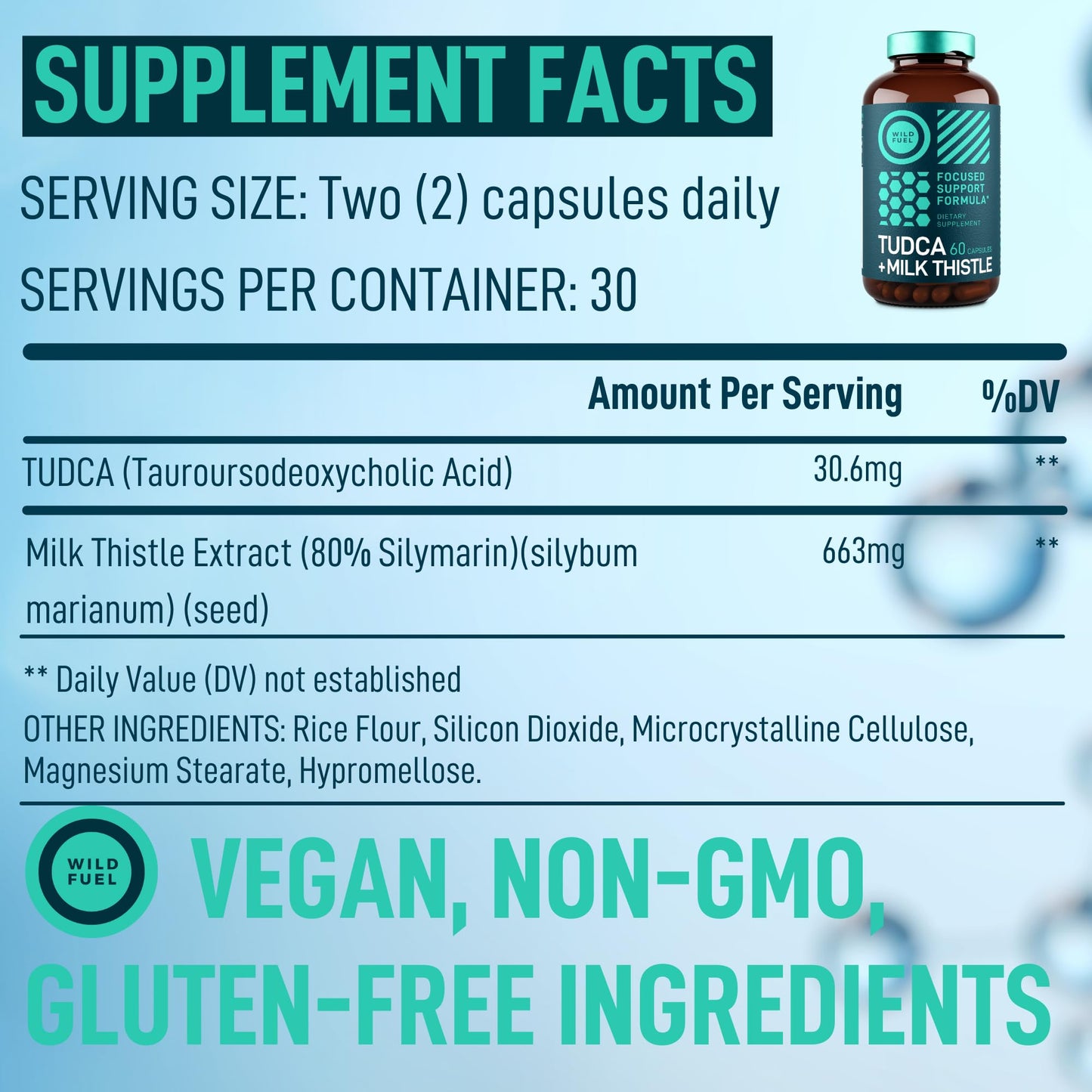 Cápsulas veganas WILD FUEL aminoácidos para recuperación muscular
