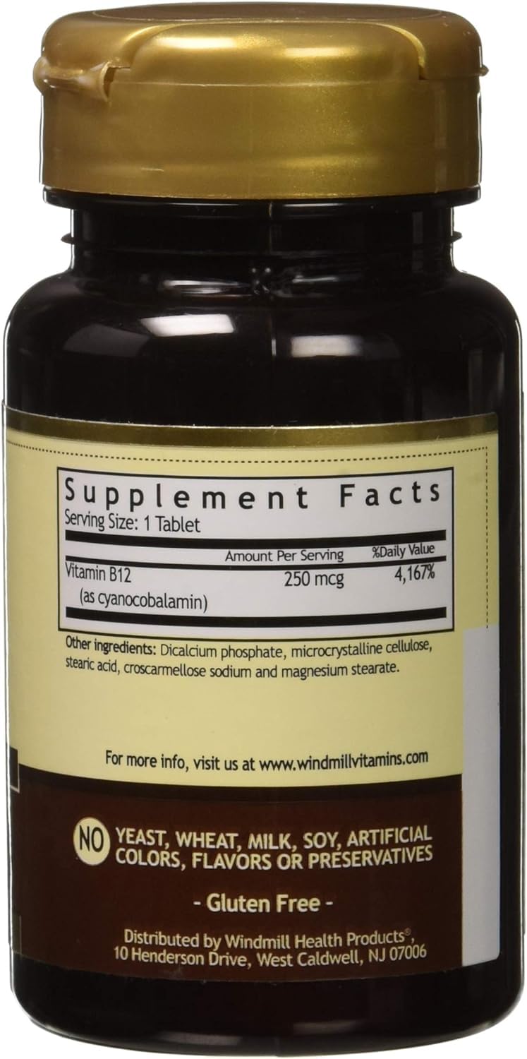 Windmill Vitamina B-12 para energía diaria