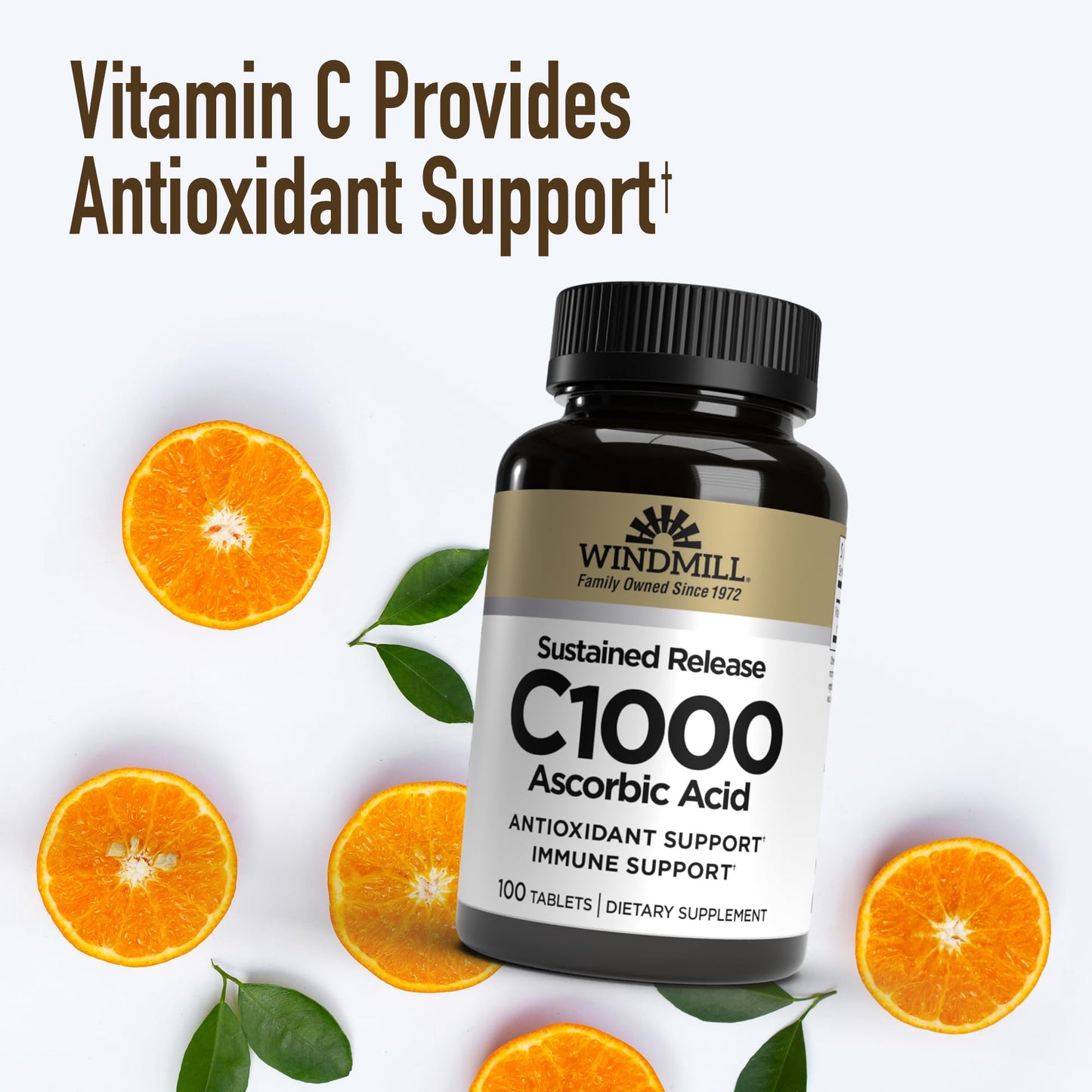Tabletas Windmill Vitamina C-1000 mg