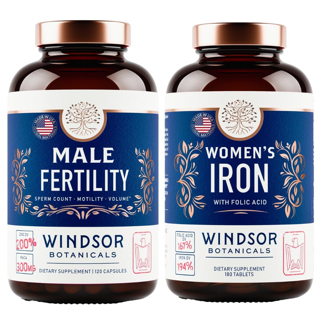 WINDSOR BOTANICALS suplemento fertilidad masculina caja