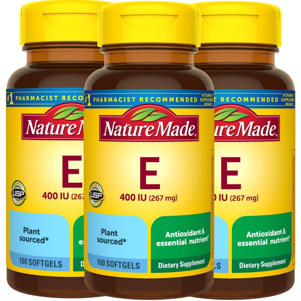 Frasco wodobe vitaminas E 400 UI d-alpha cápsulas blandas 100 unidades