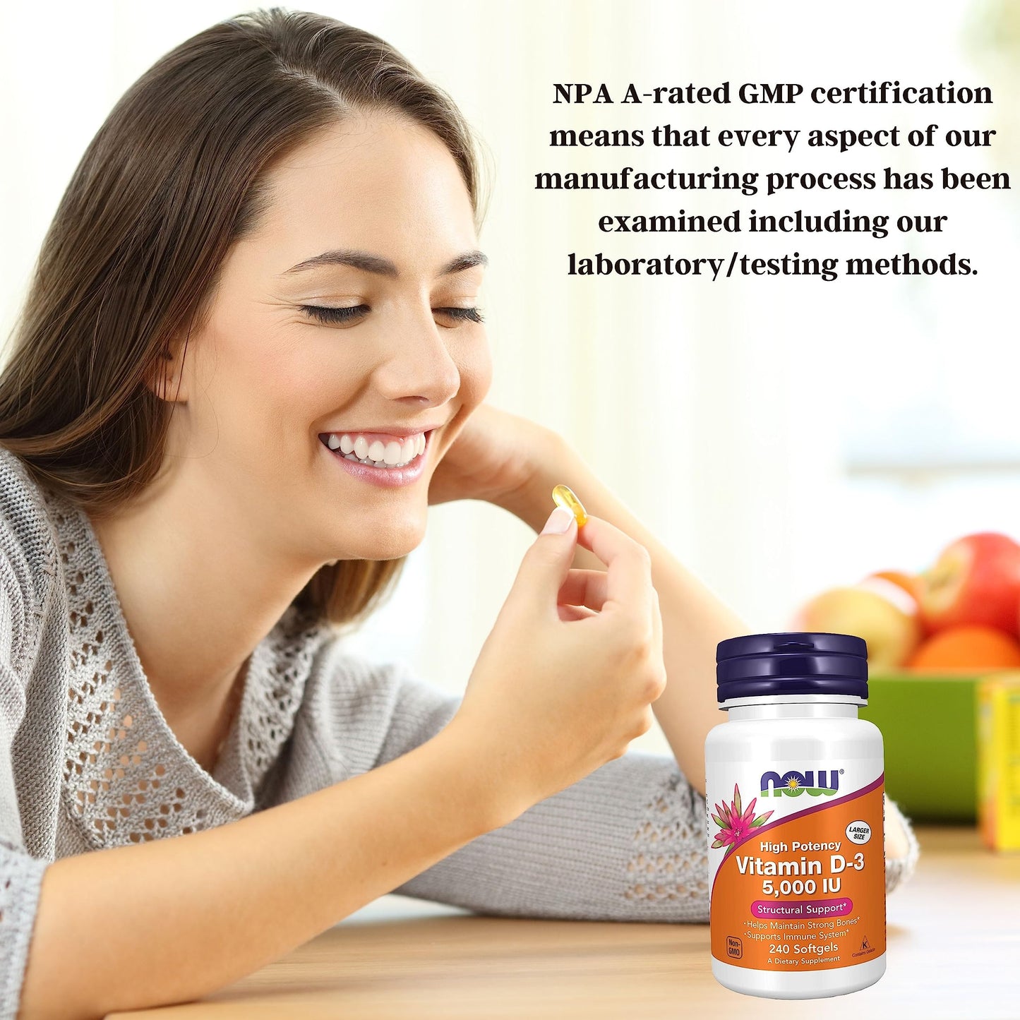 Worldwide Nutrition Vitamina D3 - Fórmula de alta potencia