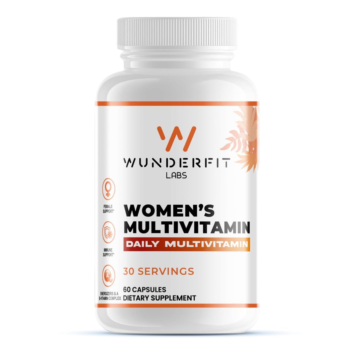 Wunderfit Labs multivitamínico para mujer en cápsulas vista frontal