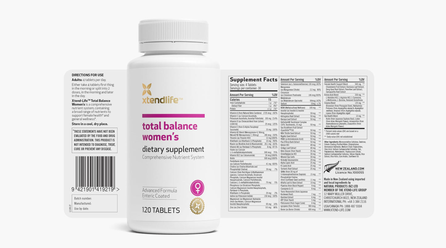 Compuesto para salud femenina en Xtendlife