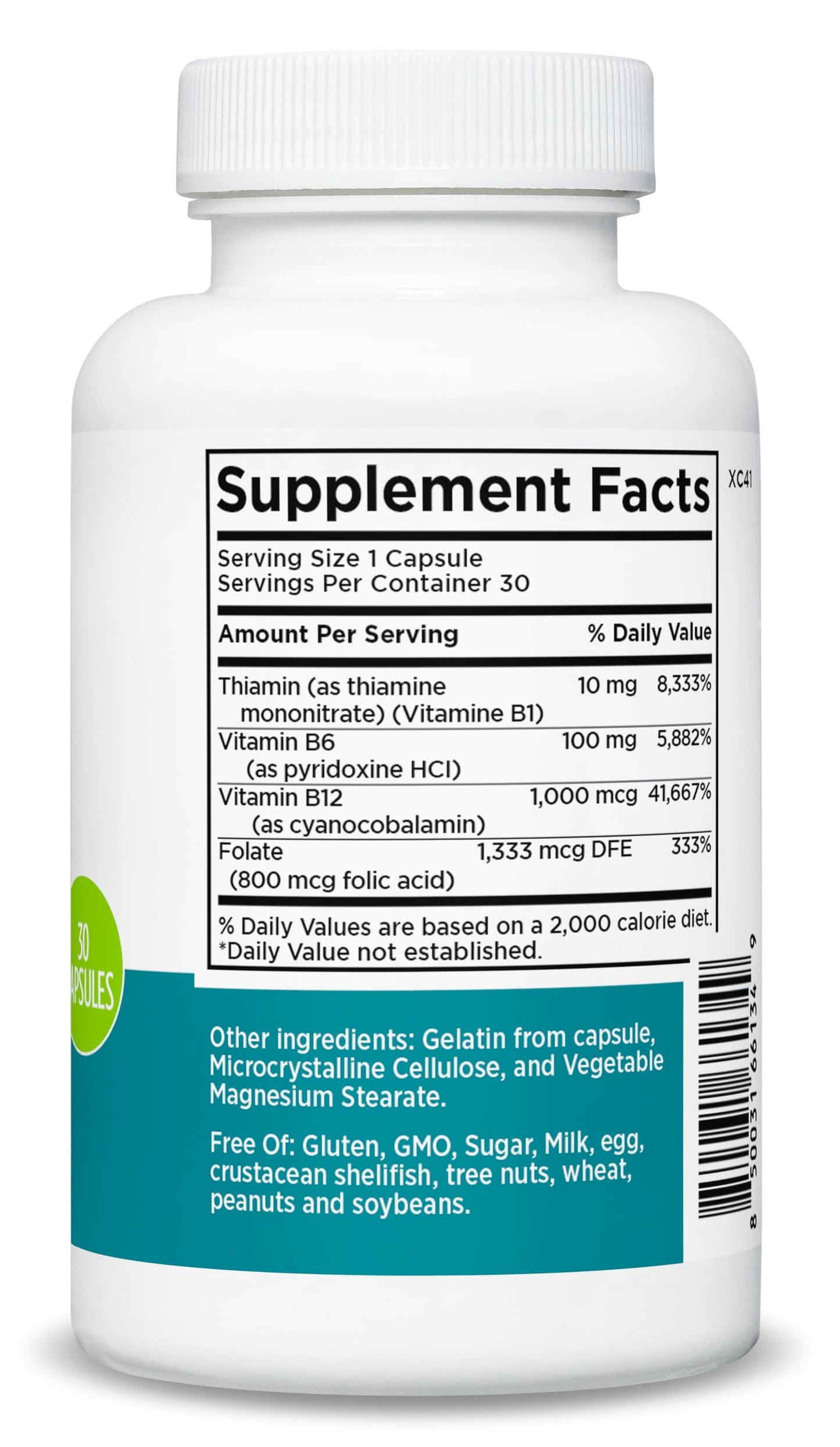 Xtravit suplemento ácido fólico recuperación muscular relajante natural