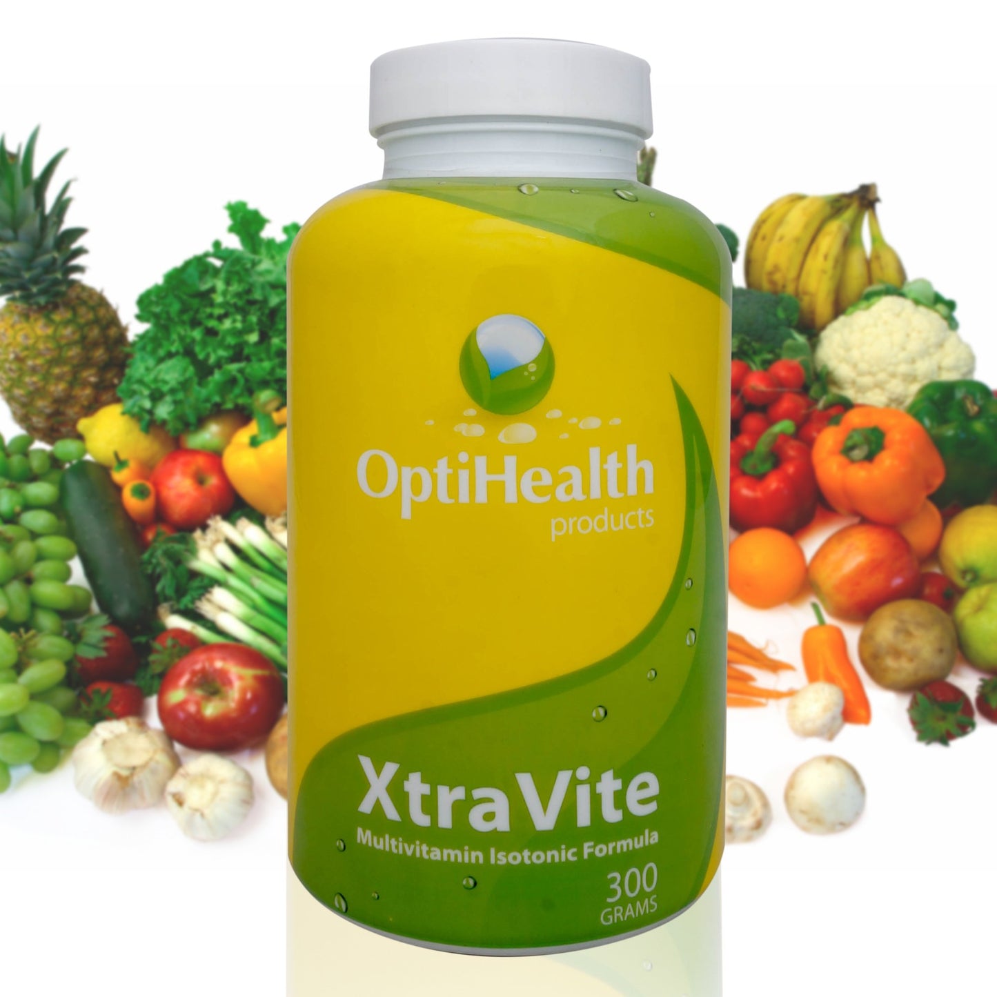 Presentación del multivitamínico XtraVite con frutas