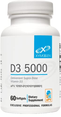 XYMOGEN D3 5000 softgels vitamina D3 biodisponible