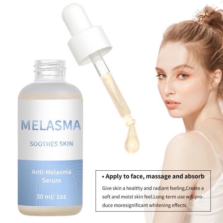 Suero Yamlove aplicando en piel para melasma