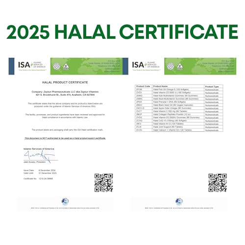 Zaytun cápsulas suaves vitamina d3 certificado halal