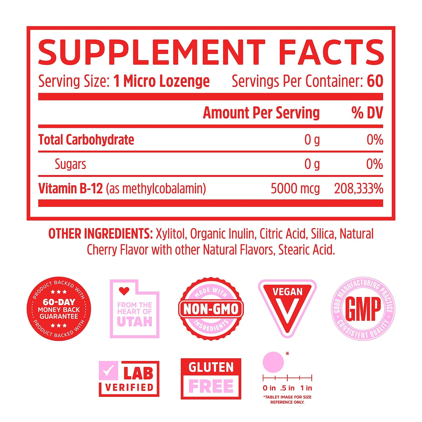 Zhou nutritión vitaminas b12 veganas 5000 mcg