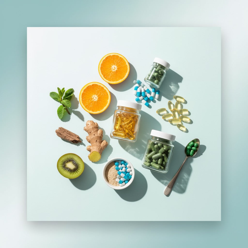 Vitaminas, minerales y suplementos